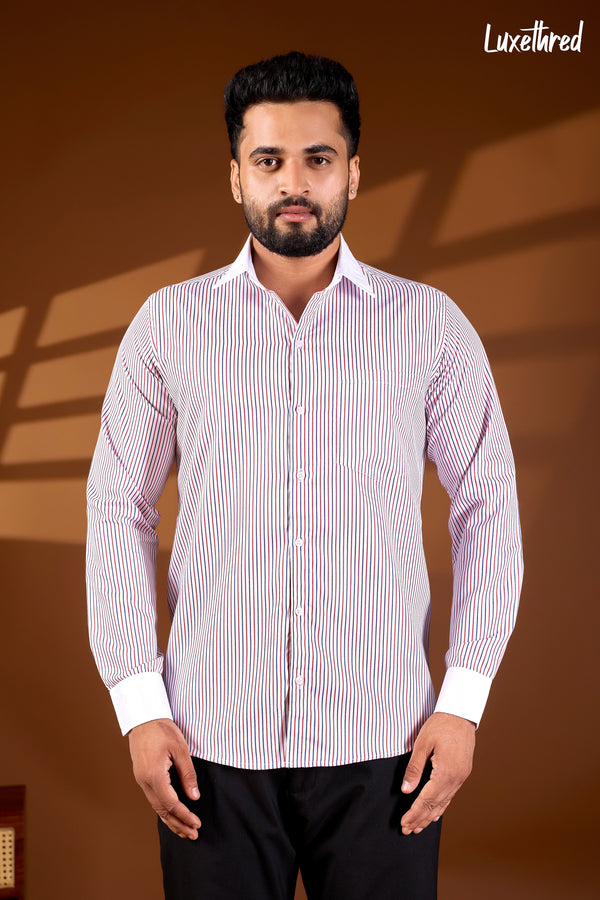 LuxThread Textured Shirt - Signature Style and Comfort