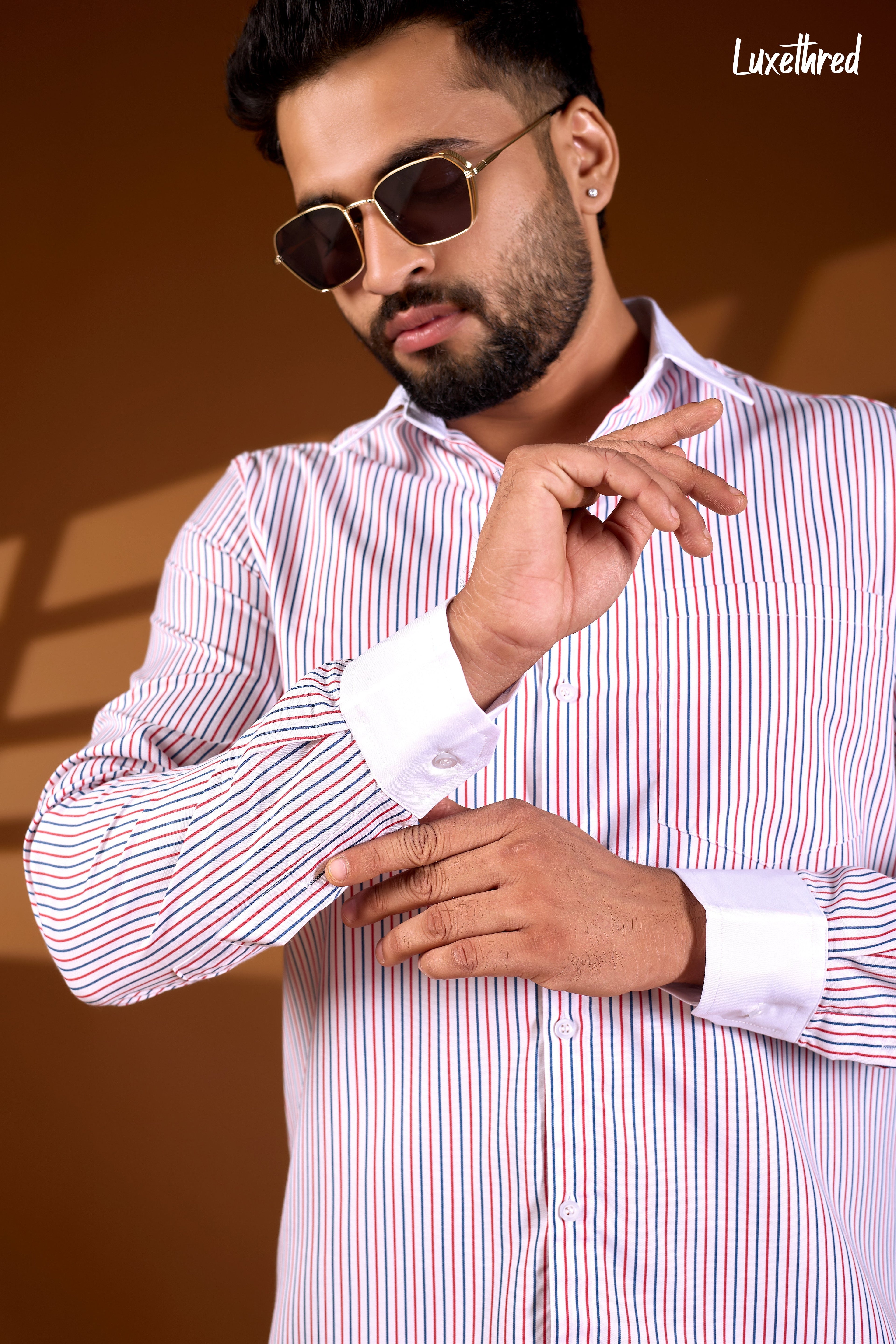 LuxThread Textured Shirt - Signature Style and Comfort
