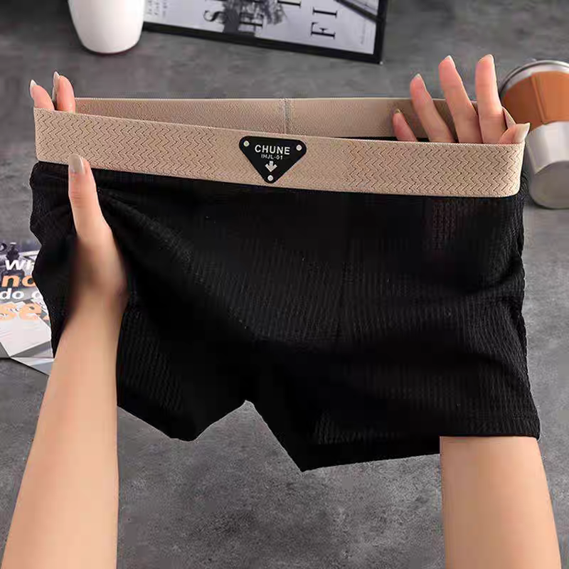 TenaxTees Men's Premium Waffle Knit Boxer Briefs