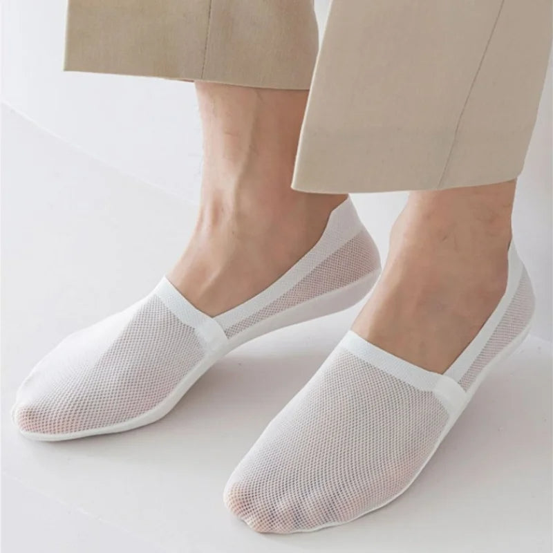 Men's 6-Pack Cooling Mesh Boat Socks