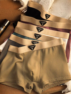 TenaxTees Men's Premium Waffle Knit Boxer Briefs