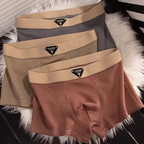 TenaxTees Men's Premium Waffle Knit Boxer Briefs
