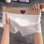 TenaxTees Men's Premium Waffle Knit Boxer Briefs