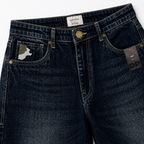 Washed Black Straight Fit Denim Jeans