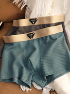 TenaxTees Men's Premium Waffle Knit Boxer Briefs