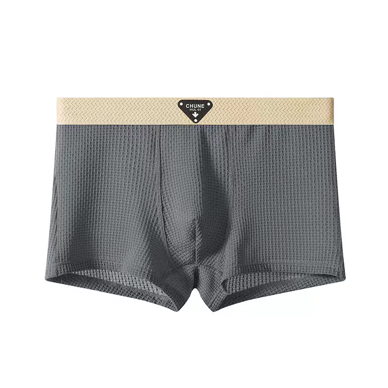 TenaxTees Men's Premium Waffle Knit Boxer Briefs