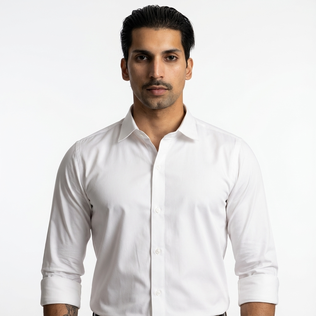 Luxethred Classic Formalwear White Shirt