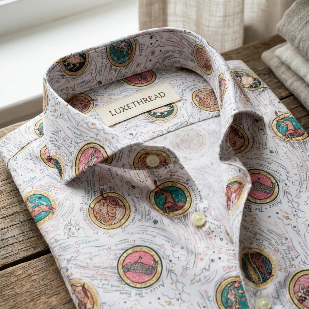 Luxethred Bespoke Full Sleeve Shirts for Men - Elevate Your Elegance Look - Code 301