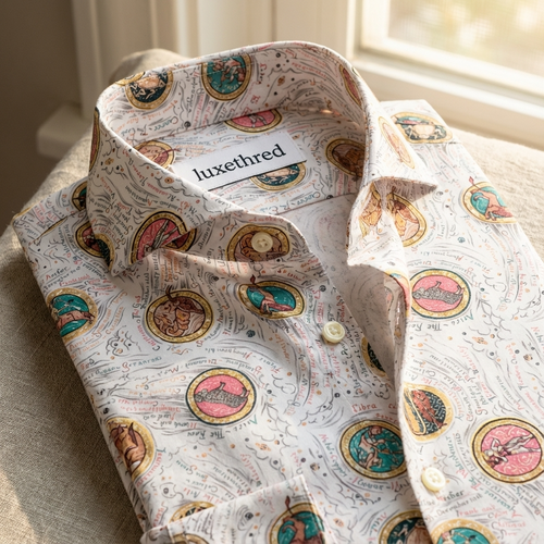 Luxethred Bespoke Full Sleeve Shirts for Men - Elevate Your Elegance Look - Code 301