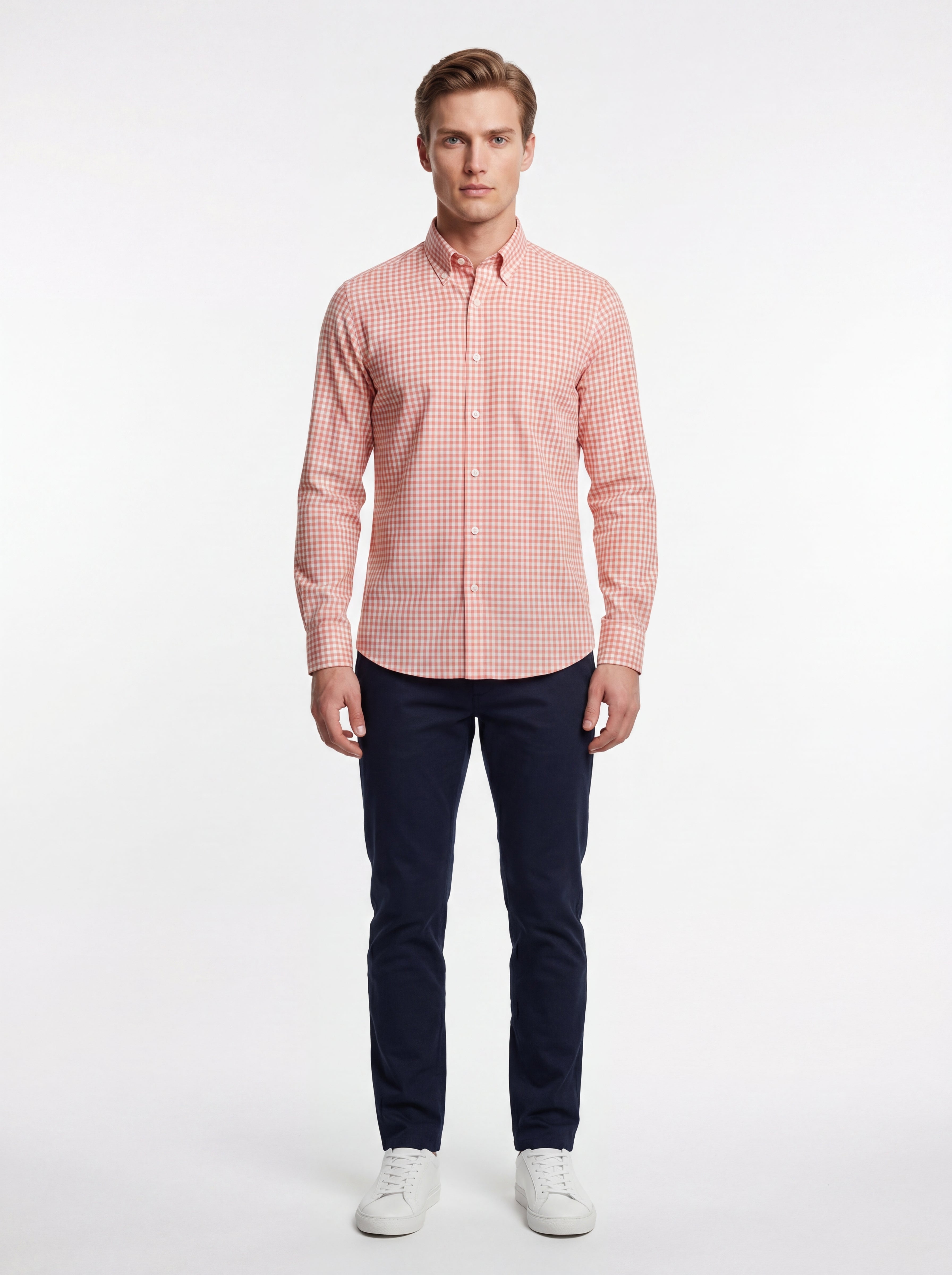 Oxford Checks Formal Wear Shirt - A-Grade 501 Men's Cotton Shirt